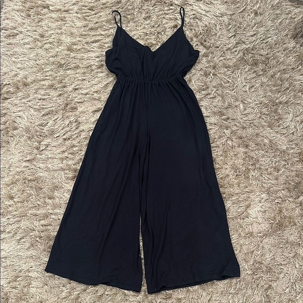 Elegant Navy Blue Jumpsuit